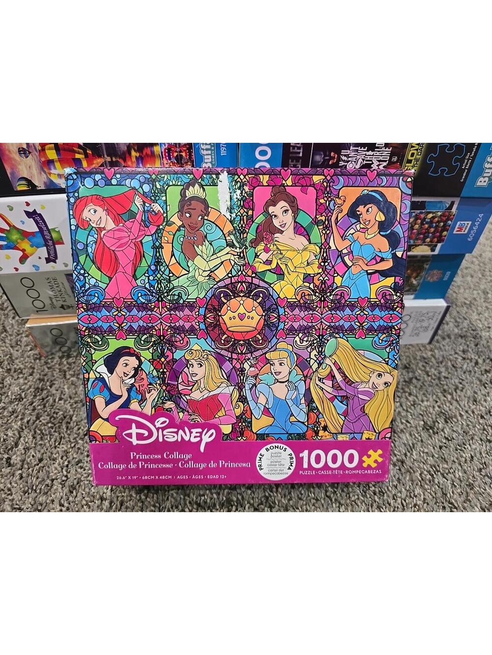 Ceaco Disney Princess Collage 1000pc Puzzle Complete